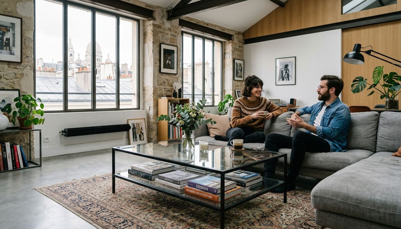 Quand la table basse verre métal s'impose dans les lofts parisiens ?